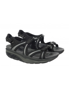 LILA 6S SPORT SANDAL BLACK / CHARCOAL GREY 2