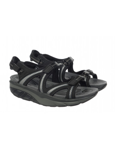 LILA 6S SPORT SANDAL BLACK / CHARCOAL GREY