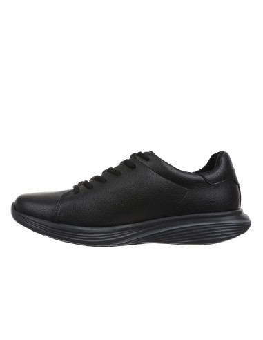 KUNI LACE UP BLACK/BLACK