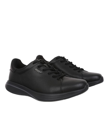 KUNI LACE UP BLACK/BLACK