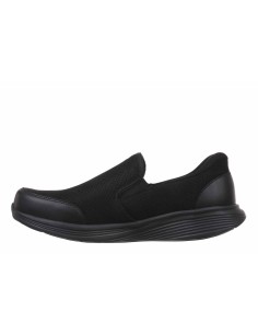 SF MODENA SLIP ON 4E BLACK/BLACK 2